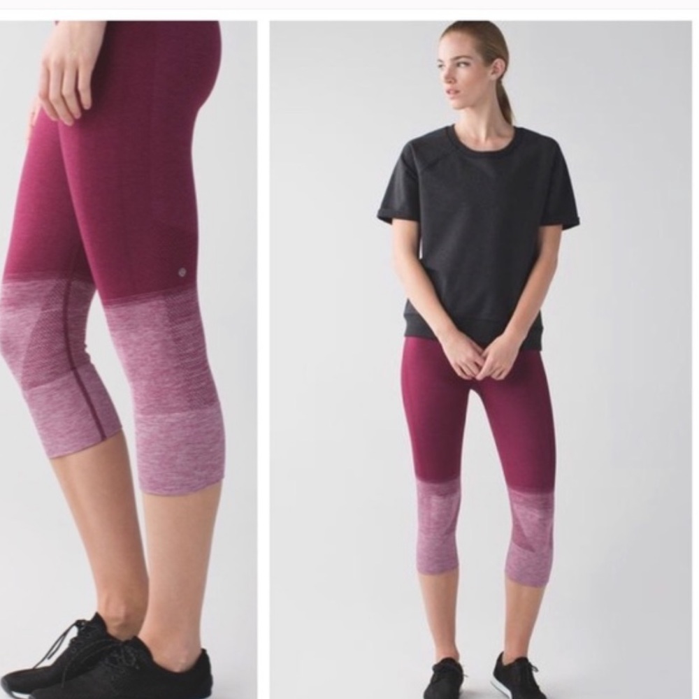 Lululemon • seamlessly street crop - Picture 3 of 3